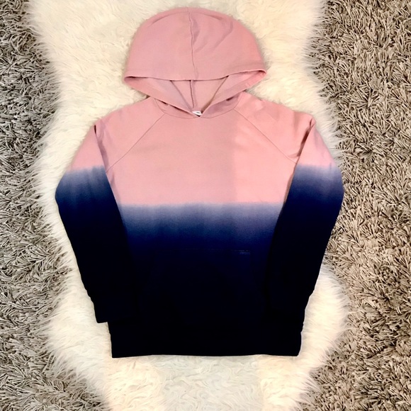 Old Navy Other - Old Navy pink and blue dip dye pullover hoodie.